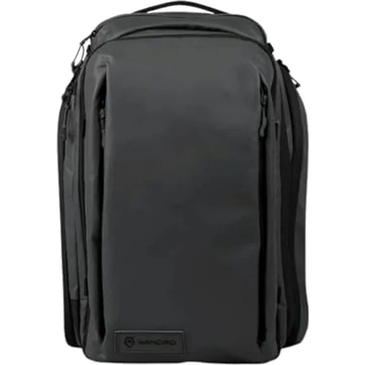 Wandrd Transit 35L Travel Backpack, wetterbeständiger Fotorucksack mit Laptopfach, Schwarz – Bild 1