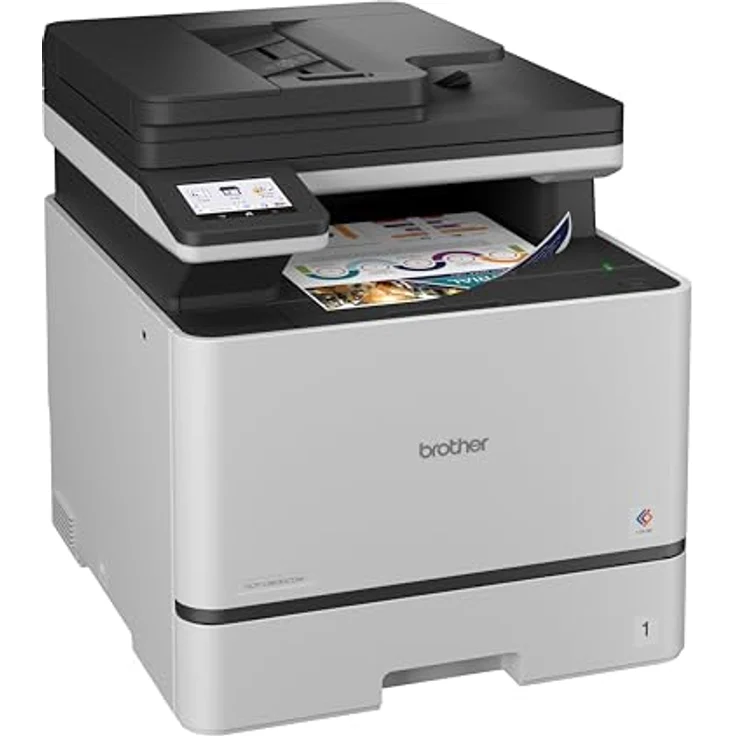 Brother DCP-L8630CDW, Professionelles 3-in-1 Farblaser-Multifunktionsgerät mit 31 S./Min. Druckgeschwindigkeit, Dualband-WLAN und 250 Blatt Papierfach – Bild 2
