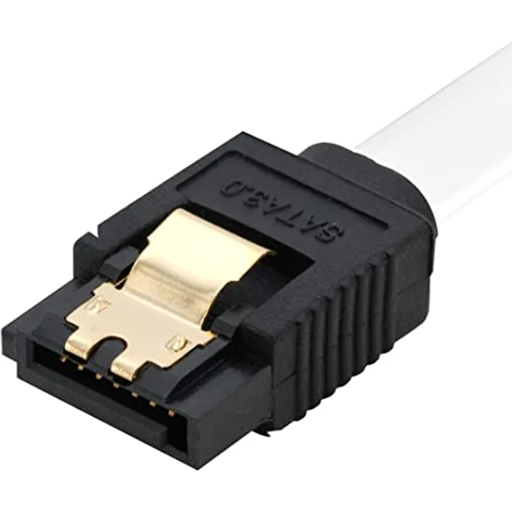BIGtec BIG1948 1m HDD S-ATA Kabel weiß gerade/gerade Kontakte vergoldet – Bild 4