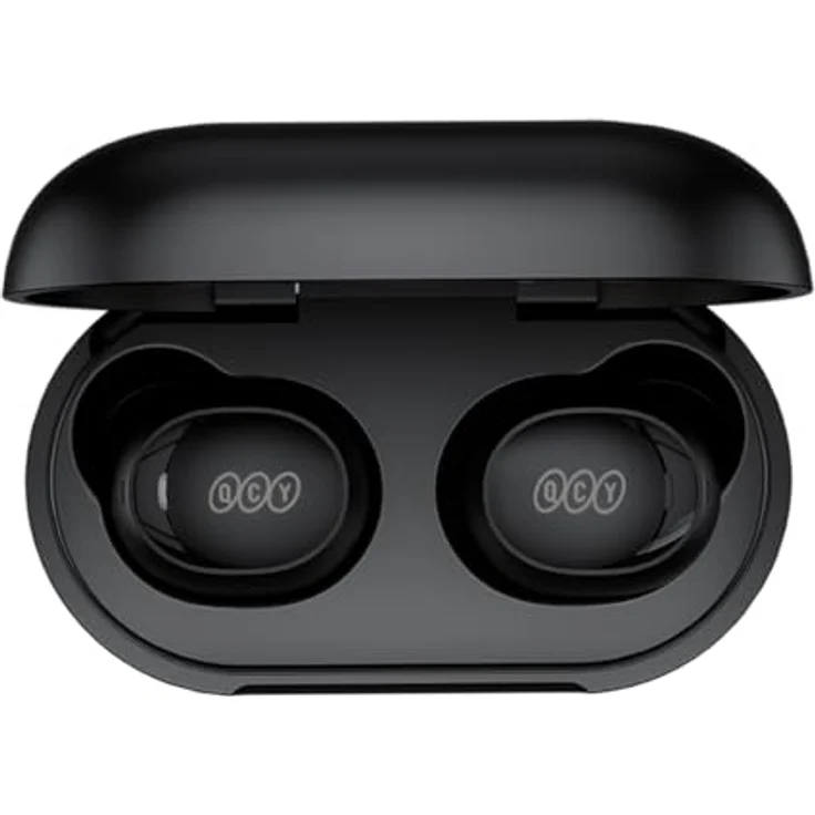 QCY Kabellose Ohrhörer TWS T27 (schwarz) mit Bluetooth 5.3 und 32 Stunden Laufzeit – Bild 3