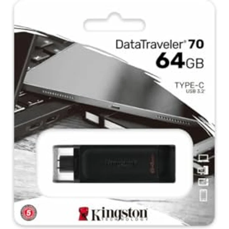 Kingston DT70-64GB - DataTraveler 70 - USB-Flash-Laufwerk, 64 GB (DT70/64GB ) – Bild 3