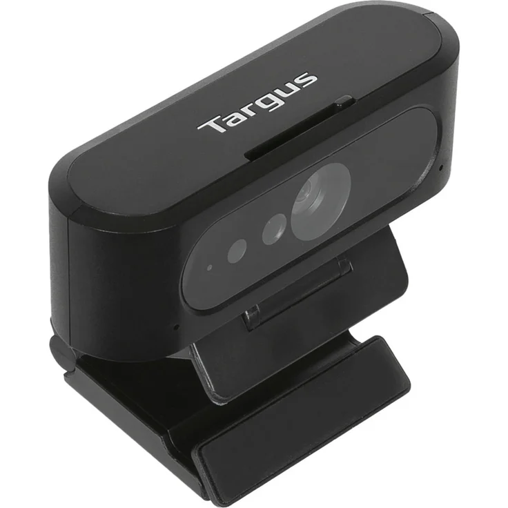 Targus 2K Webcam mit Autofokus, integriertes Rauschunterdrückungsmikrofon, Plug-and-Play, für Homeoffice und Streaming, USB-A