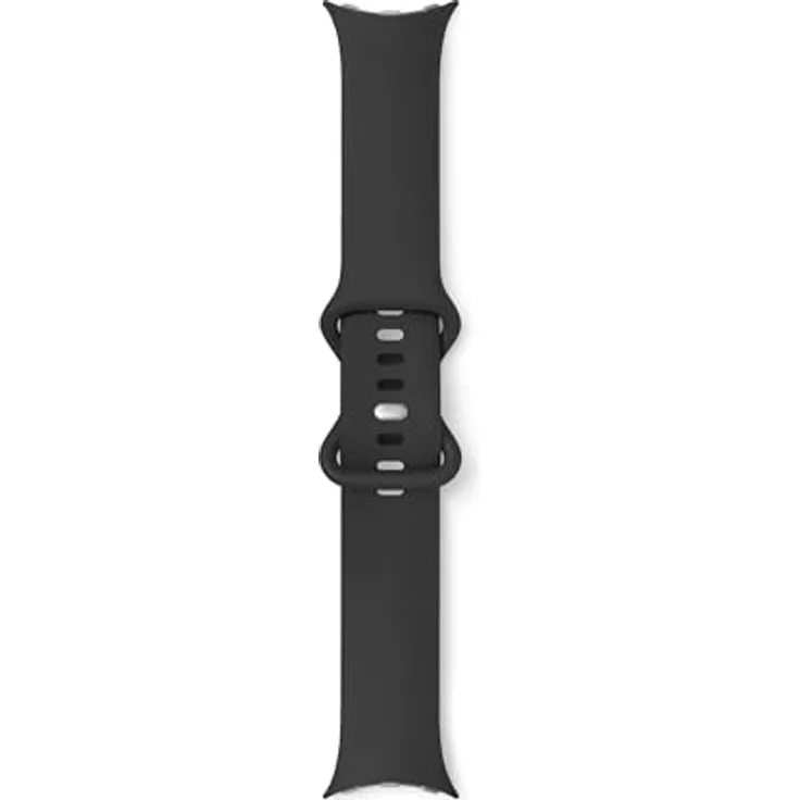 Google Sportarmband Pixel Watch – Fluorelastomer, wasserdicht, ergonomisch, Obsidian, Large