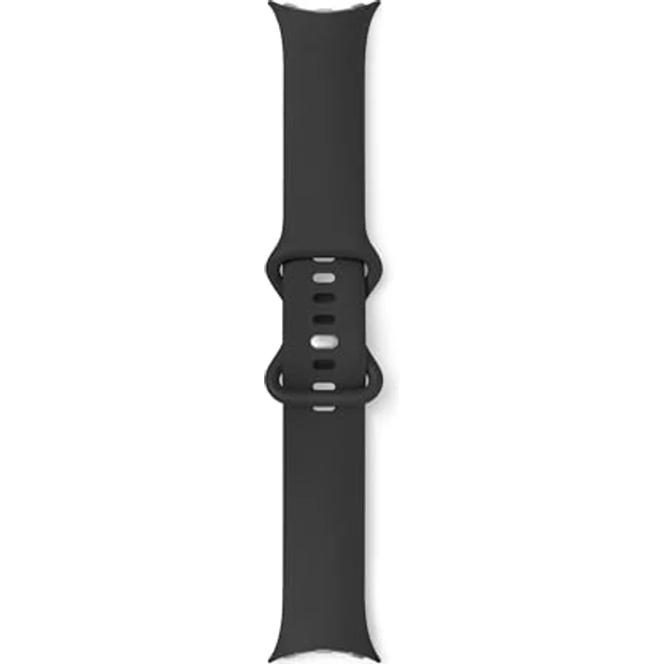 Google Sportarmband Pixel Watch – Fluorelastomer, wasserdicht, ergonomisch, Obsidian, Large