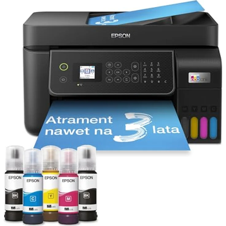 Epson EcoTank L5310 WiFi Multifunktionsdrucker, Schwarz, mit kontinuierlicher Tintenversorgung – Bild 3