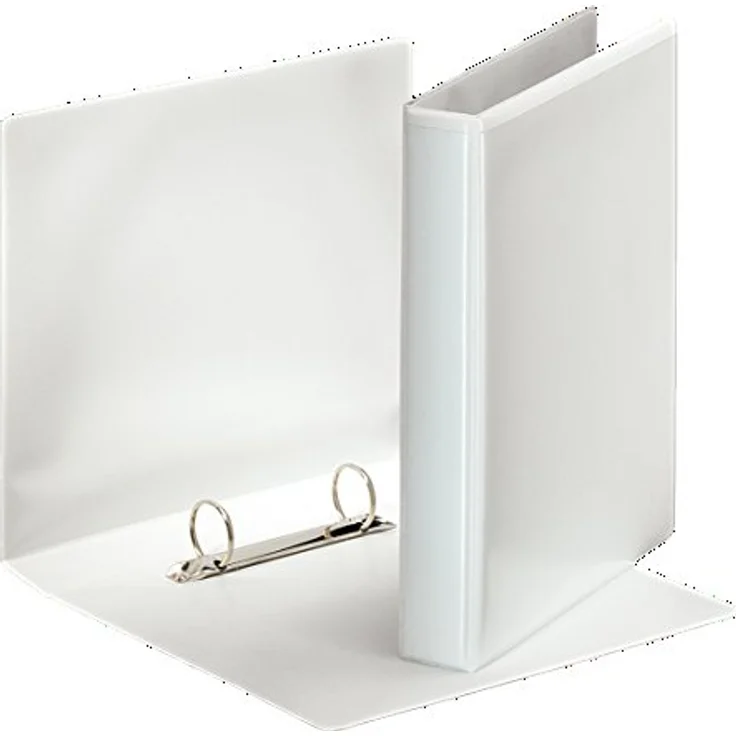 Esselte Präsentationsringbuch A5, 25 mm Ringdurchmesser mit 2 D-Ring Mechanik und 2 Außentaschen – Bild 1