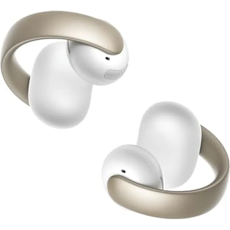 soundcore AeroClip by Anker, Open-Ear Kopfhörer, Bluetooth Earbuds, 12mm Treiber, Hi-Res, Open-Ring Design, titan (farbige Variante)