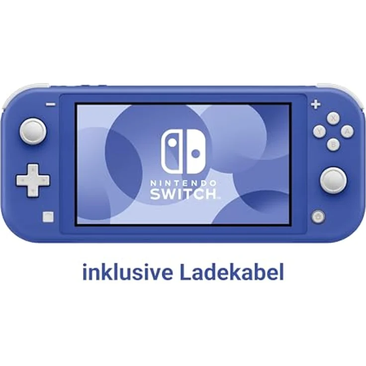 Nintendo Switch Lite, tragbare Spielkonsole im Bundle mit Animal Crossing: New Horizons, Blau, inkl. Ladekabel – Bild 3