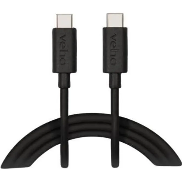 Veho VCL-006-C2C, USB-C auf USB-C Lade- und Synchronisierungskabel, 1 m, schwarz