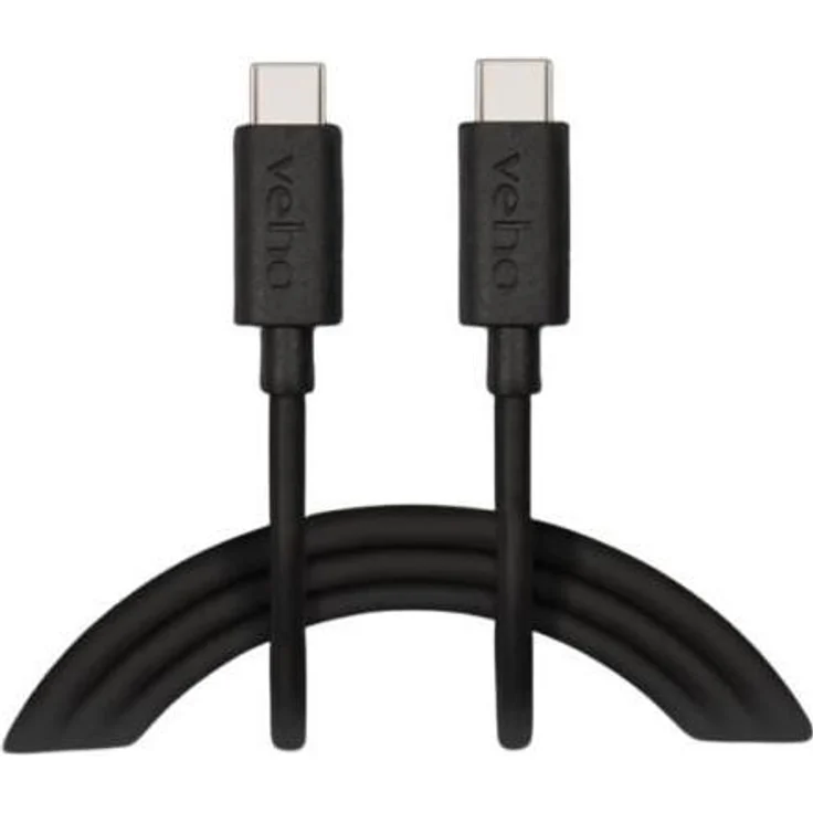 Veho VCL-006-C2C, USB-C auf USB-C Lade- und Synchronisierungskabel, 1 m, schwarz