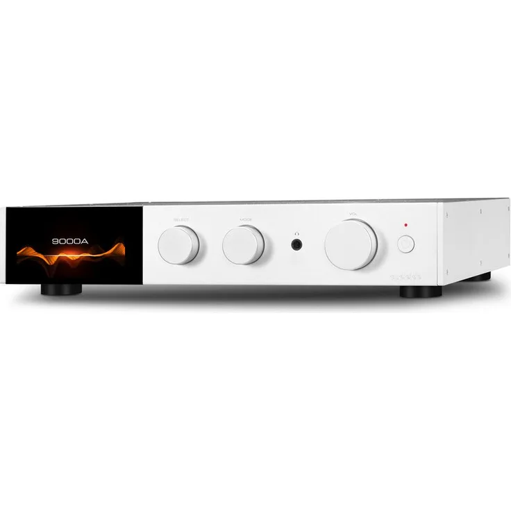audiolab 9000A Vollverstärker, leistungsstarker HiFi-Verstärker mit ESS 9038PRO DAC, Bluetooth und neuer Phonostufe