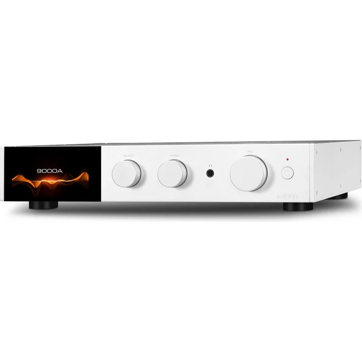 audiolab 9000A Vollverstärker, leistungsstarker HiFi-Verstärker mit ESS 9038PRO DAC, Bluetooth und neuer Phonostufe
