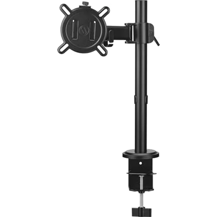 One For All Universal-Einzelmonitorarm (DM2110) Schwarz, Monitorarm für 13-32 Zoll Monitore, Tragkraft bis zu 8 kg, Kabelmanagement & zwei Montagelösungen – Bild 2