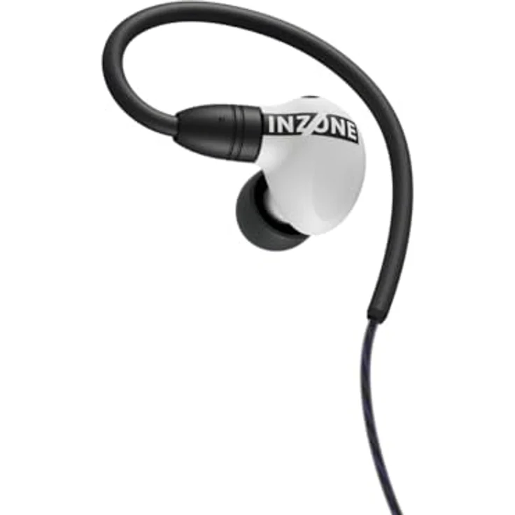 SONY INZONE E9, In-ear Gaming-Kopfhörer mit Geräuschisolierung, einstellbarem EQ und USB-C Audiobox, Weiß – Bild 3