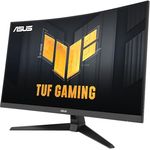 ASUS TUF Gaming VG32WQ3B Curved Monitor - 32 Zoll WQHD, 180 Hz, 1ms GtG, FreeSync, AdaptiveSync, HDR 10, Fast-VA Panel, 16:9, 2560x1440, DisplayPort, HDMI, Speaker