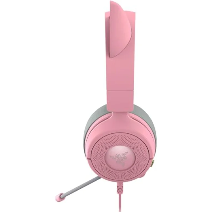 Razer Kraken Kitty V3 X, kabelgebundenes Gaming-Headset mit Over-Ear-Design, RGB-Beleuchtung und flexiblem Mikrofon, Rosa – Bild 10