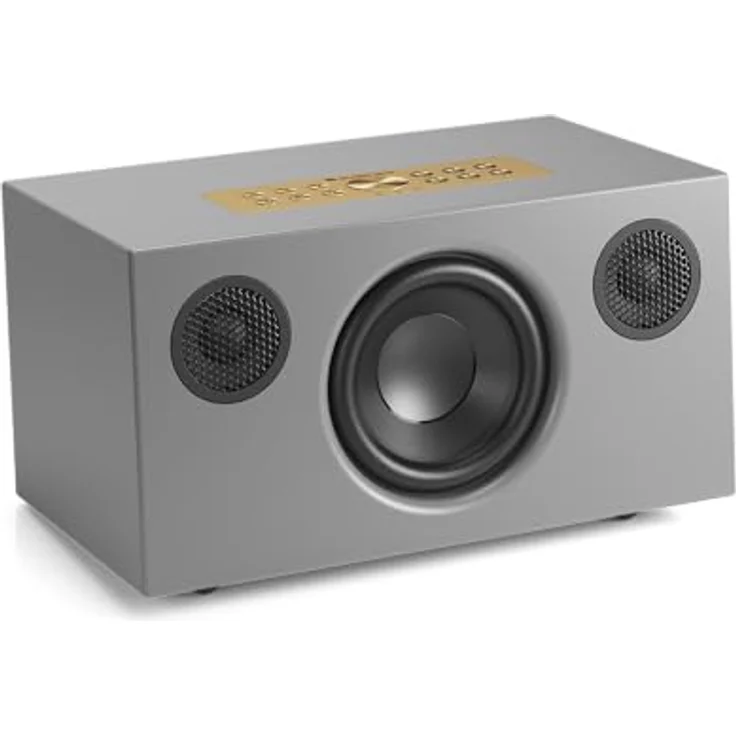 Audio Pro C5 MkII W, Multiroom Streaming-Lautsprecher mit Airplay, Bluetooth und WLAN, Grau – Bild 1