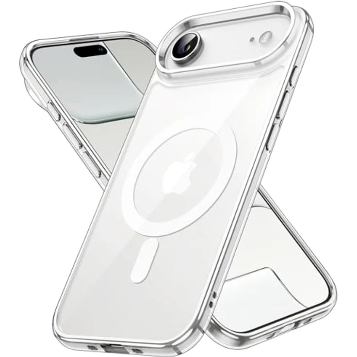 JETech Magnetische Hülle für iPhone Air, Durchsichtig, Kompatibel mit MagSafe, Starker Schutz vor Kratzern und Stößen, Präzise Ausschnitte – Bild 1
