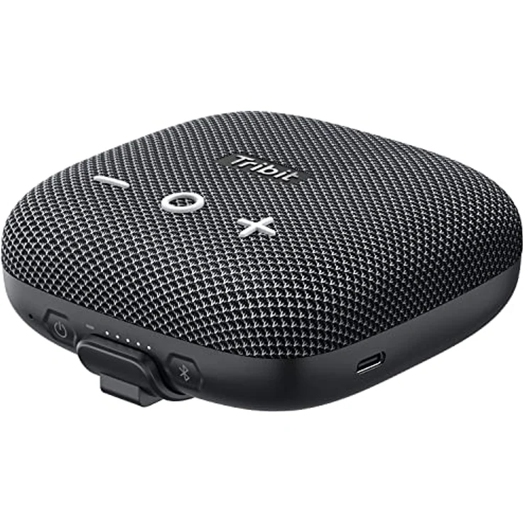 Tribit Bluetooth Portable Lautsprecher StormBox Micro 2 IP67 wasserdichte mit leistungsstarkem kabellosem Stereo-Pairing und integriertem XBass für Outdoor-Reisen und Radfahren – Bild 1