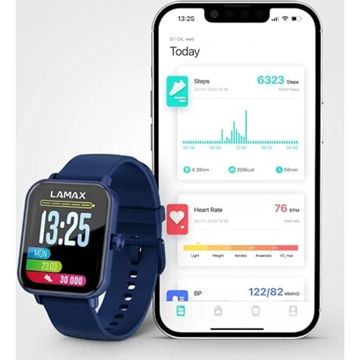 LAMAX BCool2 Play Blue, Kinder-Smartwatch mit zusätzlichem Armband – Bild 4