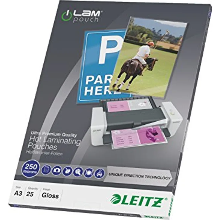 Leitz 74910000 – Bolsas Contectechnología UDT A3 303 x 426 mm (Caja 25) 250 Mikron.