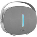 W-king Wireless Bluetooth Speaker T8 30W (silver), Bluetooth-Lautsprecher mit kraftvollem Bass und IPX6 Wasserschutzschalter, Silber