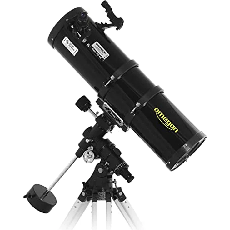 Omegon Teleskop N 150/750 EQ-4, Fernrohr für die Astronomie mit 150mm Öffnung und 750mm Brennweite – Bild 1
