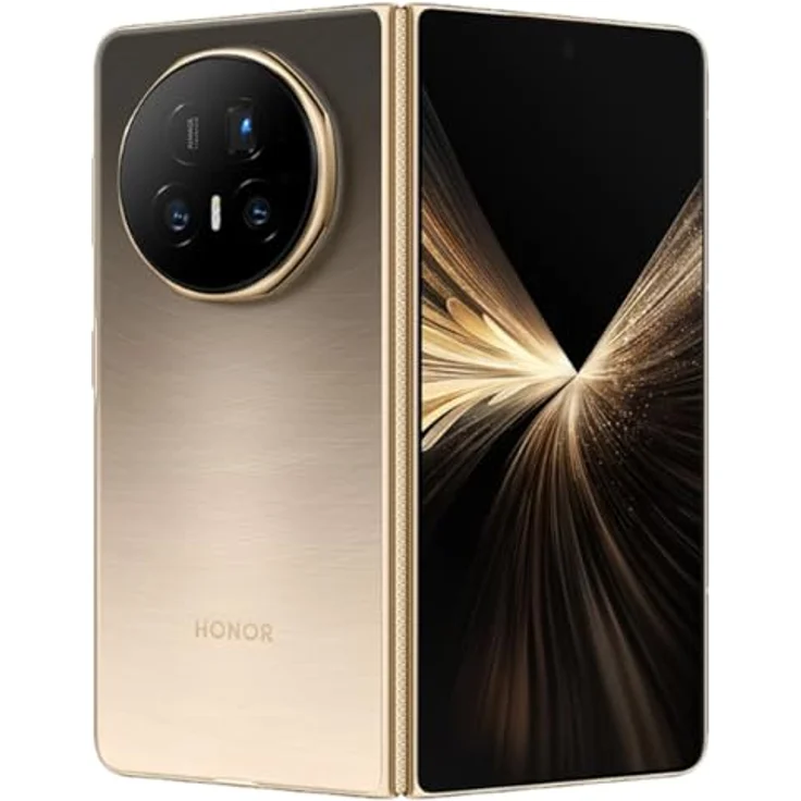 Honor MAGIC V5, 20,2 cm (7.95"), 16 GB, 512 GB, 50 MP, MagicOS 9.0.1, Gold (512 GB, Dawn Gold, 7.95", 5G), Smartphone, Gold – Bild 1