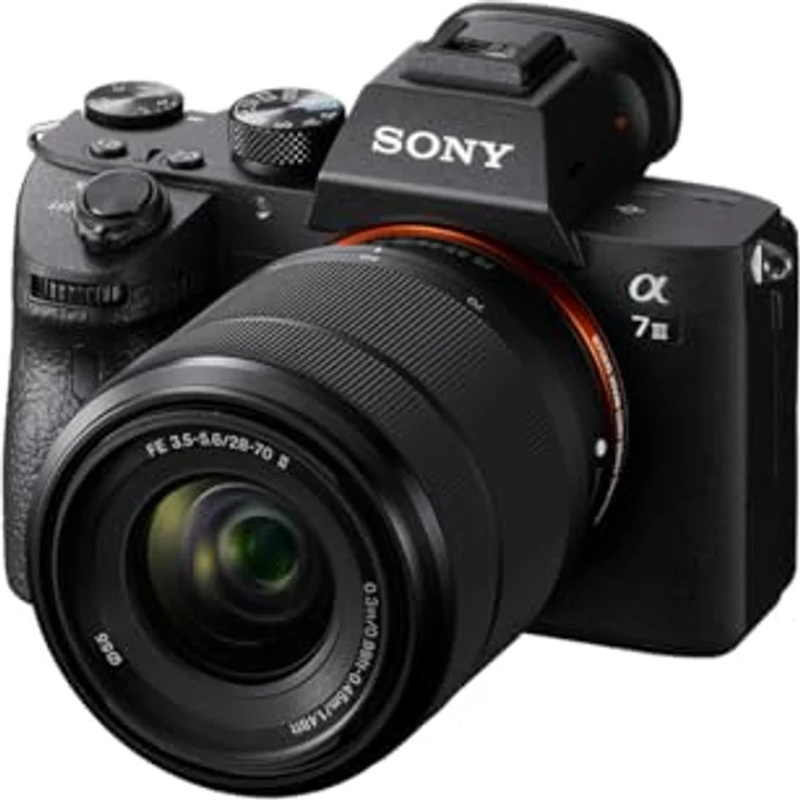 Sony a7 Mk III, Vollformat Digitalkamera mit 24.2 MP, 4K Video und FE 28-70mm OSS II Objektiv, schwarz – Bild 5