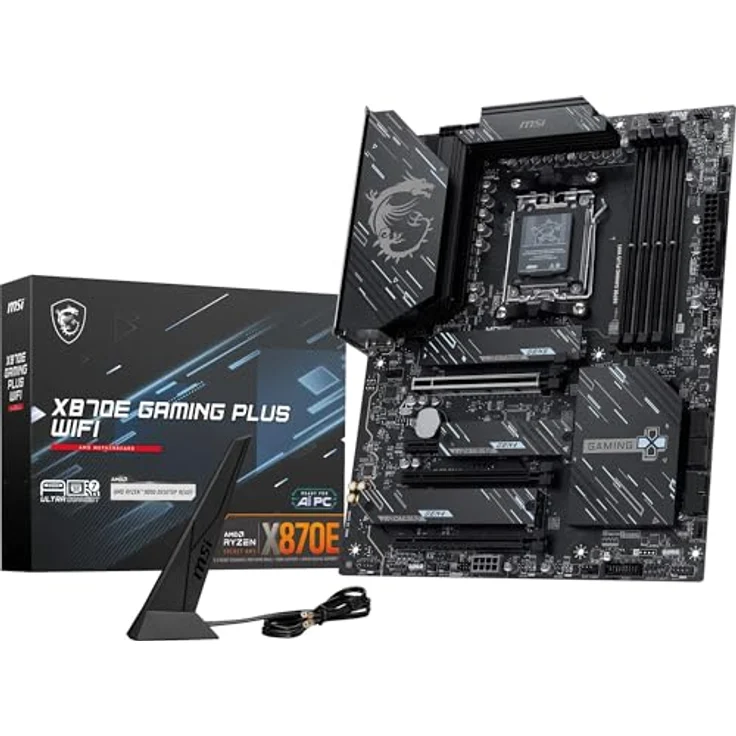 MSI X870E Gaming Plus WiFi, Mainboard mit WLAN-Unterstützung – Bild 1