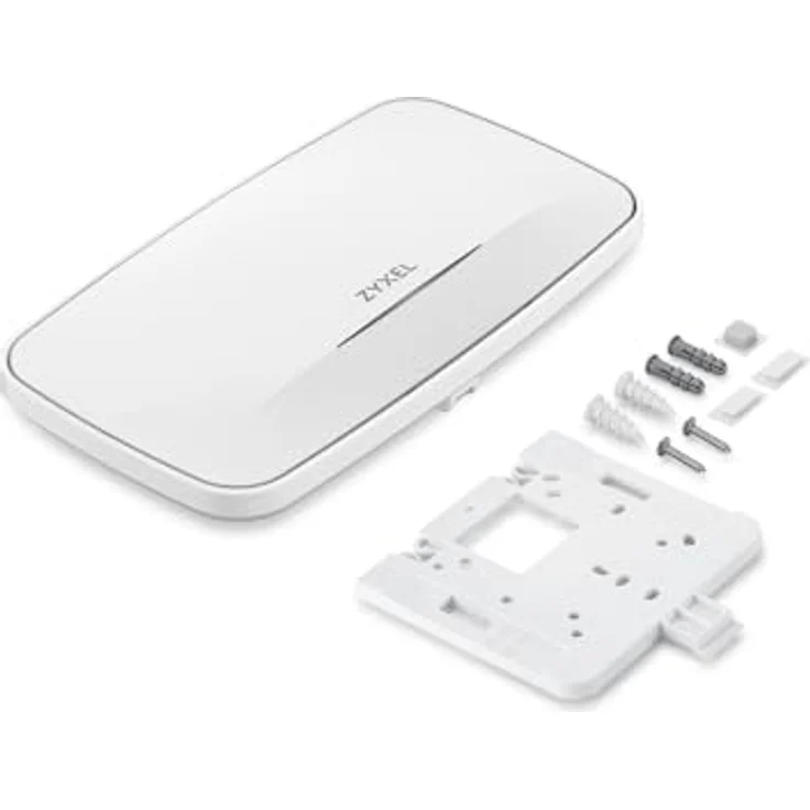 Zyxel NWA240BE, 802.11be Wifi 7 NebulaFlex Access Point mit 4800 Mbit/s, Tri-Band und MU-MIMO, zwei 2.5G LAN Ports, PoE+ Unterstützung – Bild 2