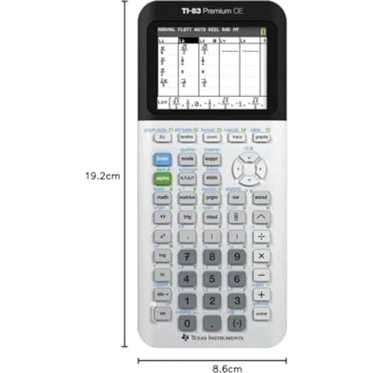 TEXAS INSTRUMENTS TI-83 Premium Calculatrice – Bild 3