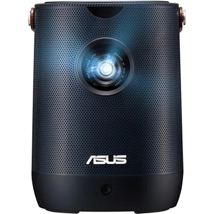 ASUS ZenBeam L2 Smart tragbarer LED Projektor (960 LED Lumen, 1080p, Google zertifizierte Android 12 TV Box, Sound von Harman Kardon, 10 W Lautsprecher, integrierter Akku, ASUS Light Wall)