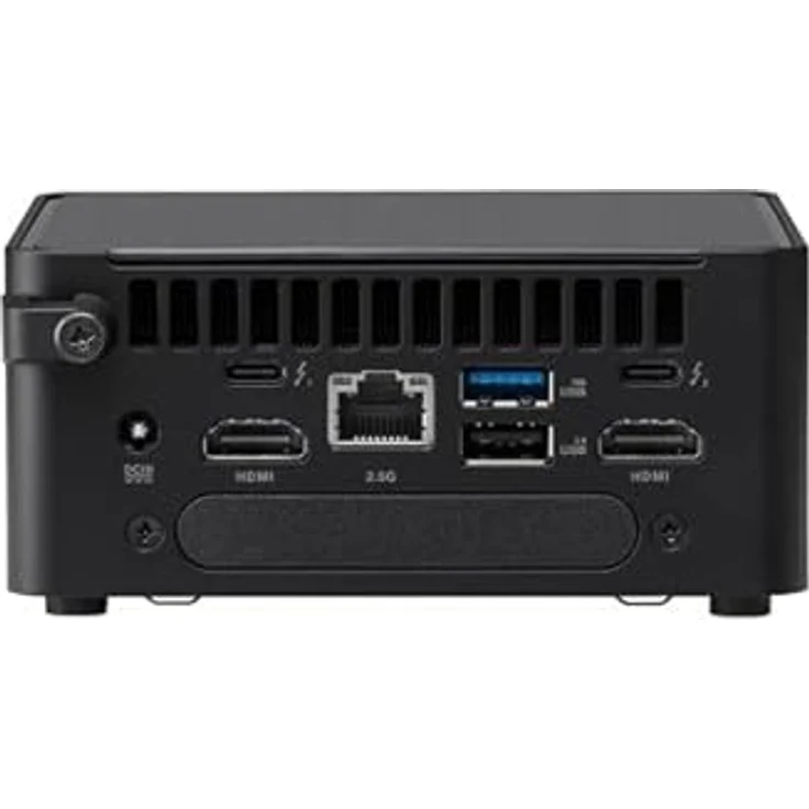 ASUS Mini-PC 155H 1.4 GHz 32 GB RAM 1 TB SSD Intel Arc Graphics - 1GbE, 2.5GbE - WLAN: 802.11a/b/g/n/ac/ax (Wi-Fi 6E), Bluetooth 5.3 - Schwarz – Bild 1