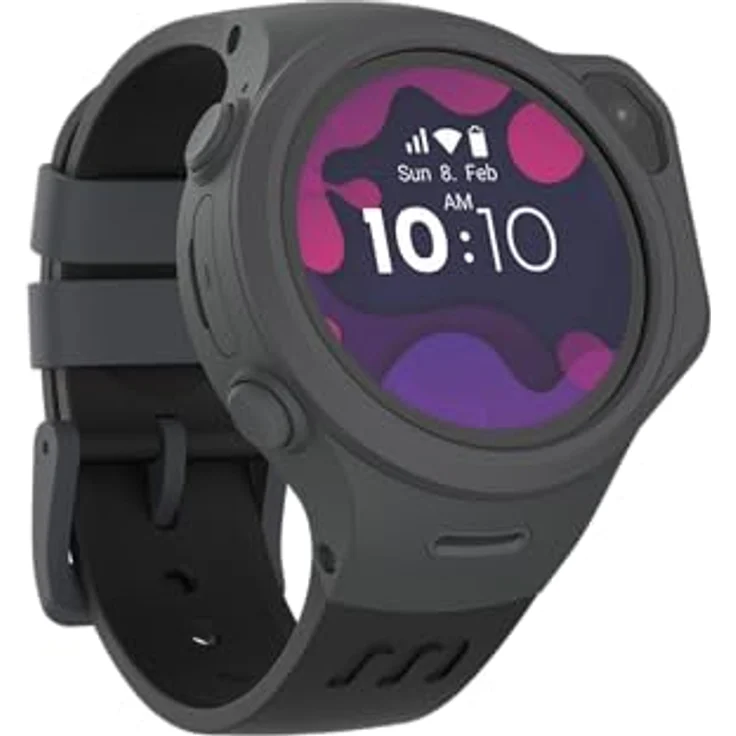 myFirst Fone R1c, Smartwatch für Kinder mit 4G LTE, GPS, 2 MP Kamera und wasserdichtem Design, grau – Bild 3
