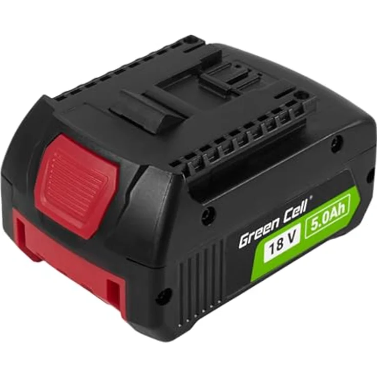 Green Cell Akku Bosch GBA1600A002U5, 18V 5Ah, leistungsstarker Lithium-Ionen Akku – Bild 3