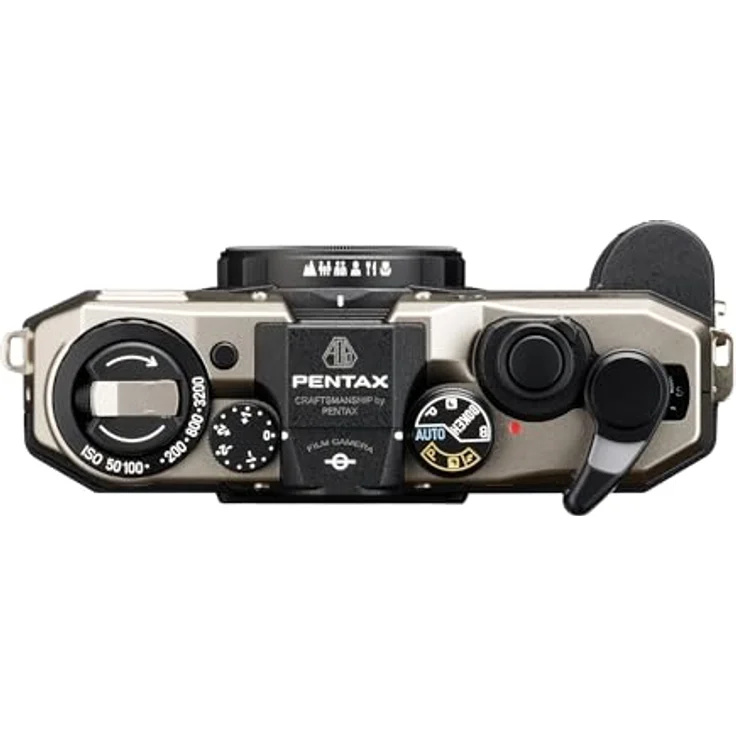 Pentax 17 Kompaktfilmkamera mit fester Brennweite für halbformatige Fotos, magnesiumlegierung – Bild 3