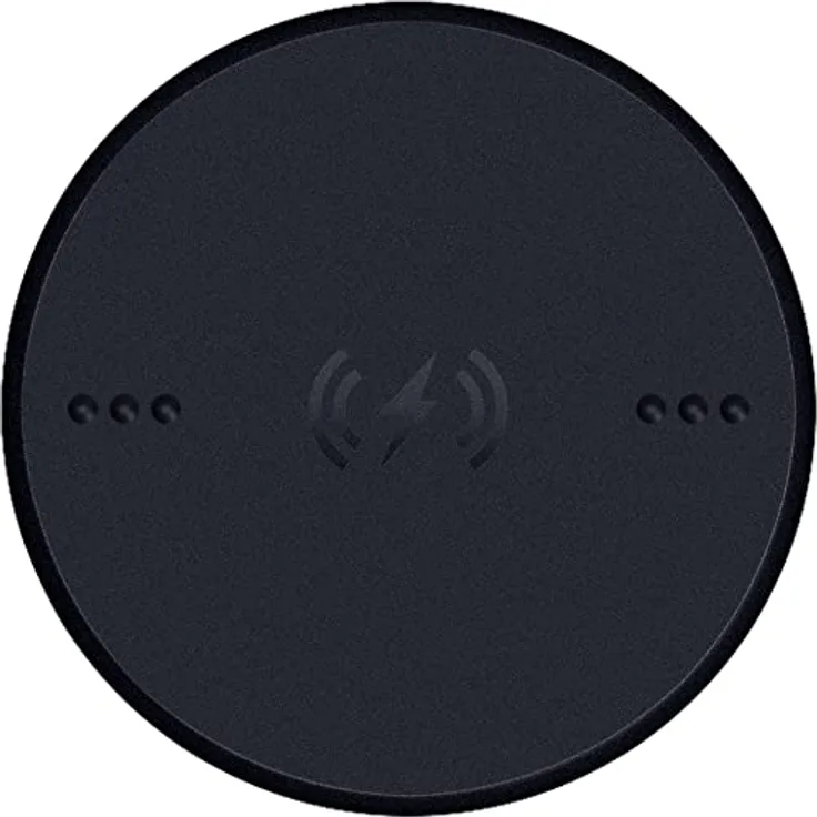 Razer Wireless Charging Puck - Drahtloses Lademodul für kompatible Razer-Mäuse - Schwarz, RC21-01990200-R3M1