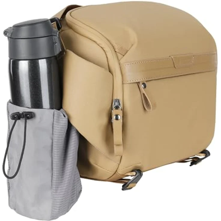 Vanguard Veo Metro S7l Bg, Kamera Schultertasche mit 7 l Volumen, wasser- und UV-beständig, beige – Bild 8