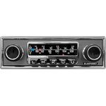 Blaupunkt Frankfurt Stereo MB, 1-DIN Autoradio im Oldtimer-Design mit DAB+, Bluetooth, USB, AUX-Eingang, Lenkradfernbedienung, Sub-Out und 4x50 Watt Leistung