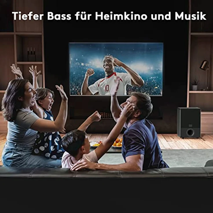 Mivoc Hype 10 G2 HiFi Subwoofer Schwarz 300W 20 bis 180Hz Subwoofer schwarz – Bild 6