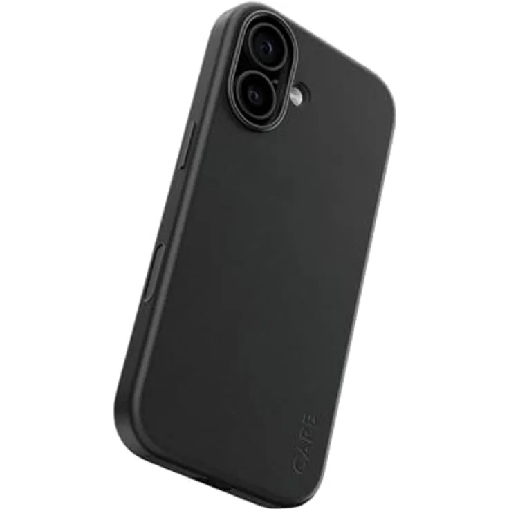 CARE BY PANZERGLASS Solo Case Black für iPhone 17, fallsicher und MagSafe-kompatibel, 2,4 Meter Fallhöhe getestet