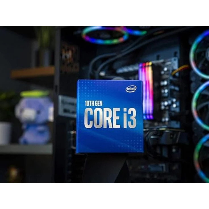 Intel Core i3-10100, 4 Kerne (8 Threads), 3,6 - 4,3 GHz, Boxed (BX8070110100) – Bild 4