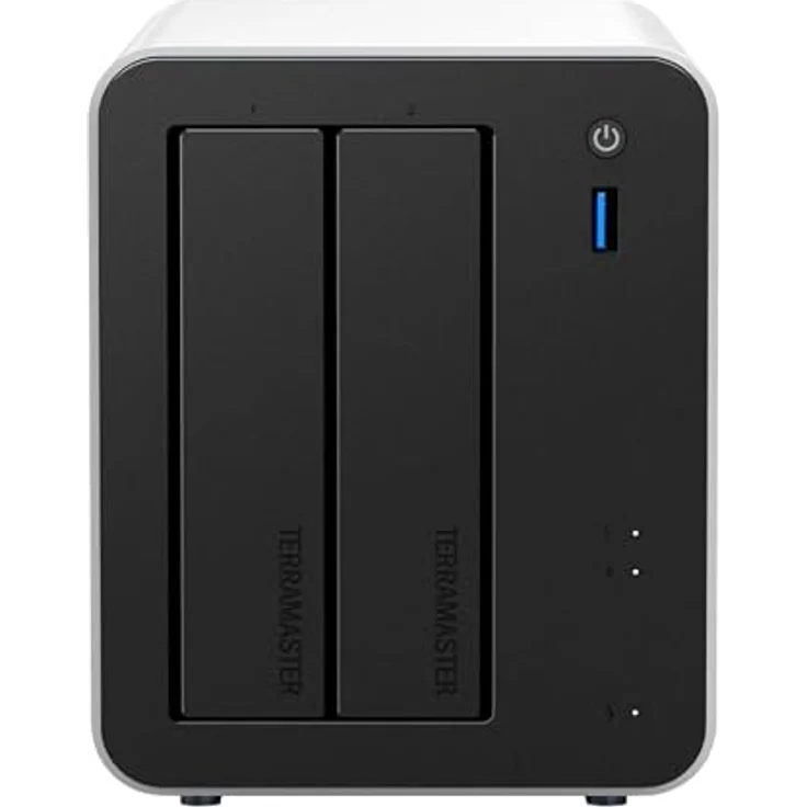 TerraMaster F2-425 Plus 2-Bay NAS File Server, 84 TB Speicher, Intel N150 Quad-Core, 8 GB DDR5, 4K Videoverarbeitung – Bild 1
