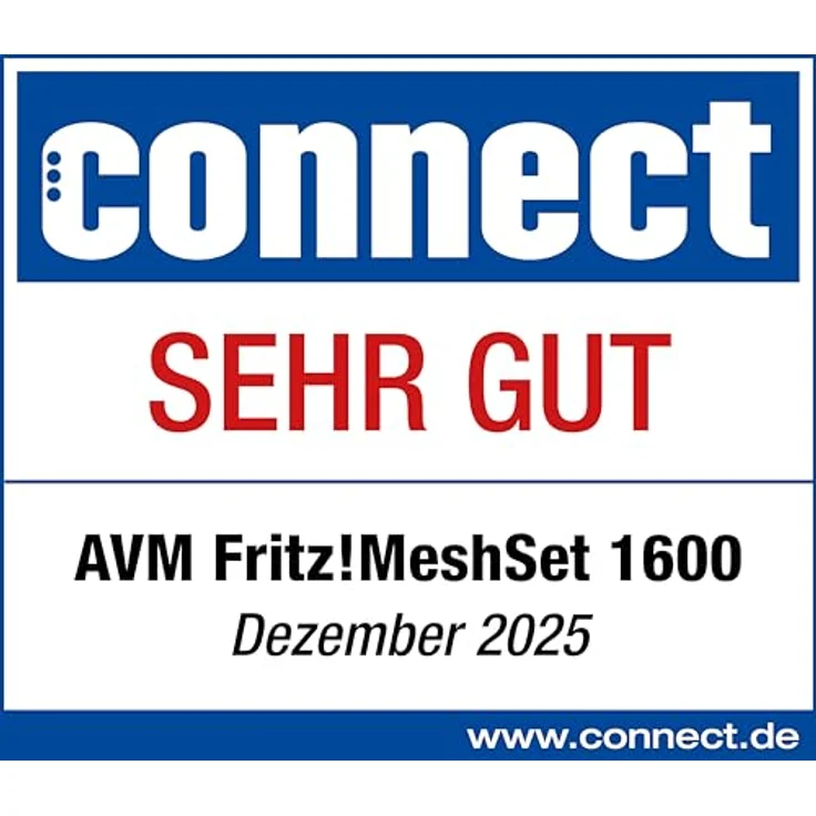 AVM MESH SET 1600 3-PACK, Router mit VDSL-Modem, Weiss, nahtlose WLAN-Abdeckung, einfache Installation, für mehrere Geräte optimiert – Bild 10