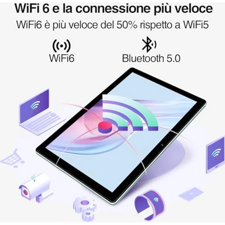 DOOGEE U10 Tablet (10", 4 GB, 10.1" IPS HD, 128GB, Widevine L1, Android 14.0) - Preisvergleich – Bild 3