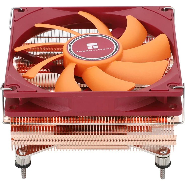 Thermalright AXP90-X47, CPU Kühler mit 4 Heatpipes und Kupferkern, Schwarz – Bild 1