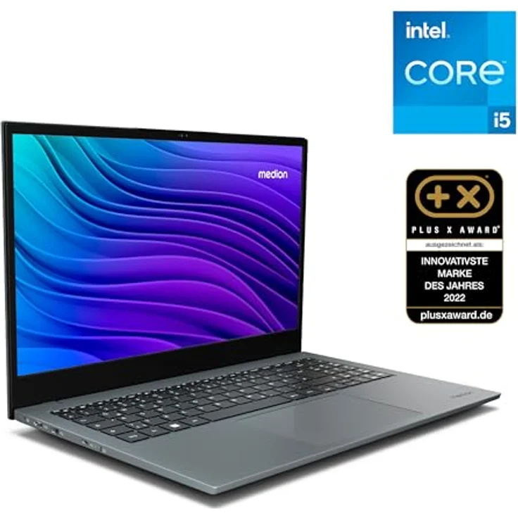 MEDION E15433, 39,6 cm (15,6 Zoll) Full HD Laptop mit Intel Core i5-1334U, 32GB DDR4 RAM, 1TB SSD, WLAN, Webcam, Windows 11 – Bild 2
