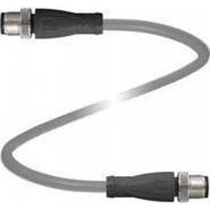 Pepperl & Fuchs Verlängerungskabel, M12 Adapterkabel mit 5-poliger Konfiguration, 1 m, grau