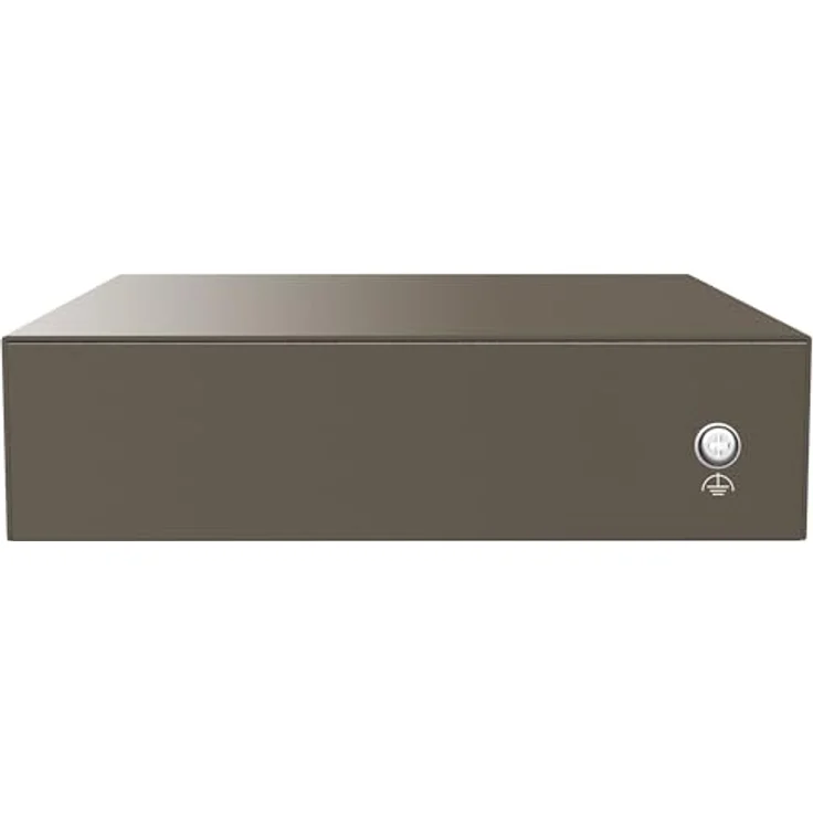 Tenda TEG1105PD, Gigabit Ethernet Switch (10/100/1000) mit 5 Ports und Power over Ethernet, Braun – Bild 4